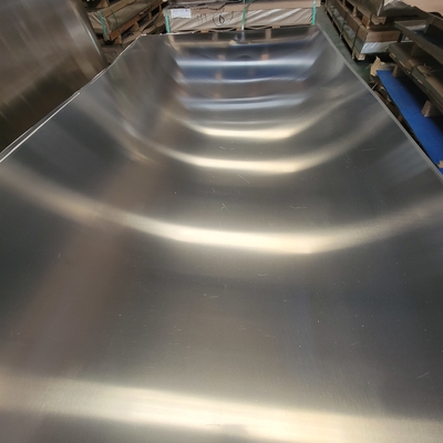 Zilveren platte PE-folie van aluminium Al 6061 T6